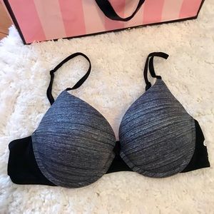 VS PINK Wear Everywhere Push Up Bra 36 B